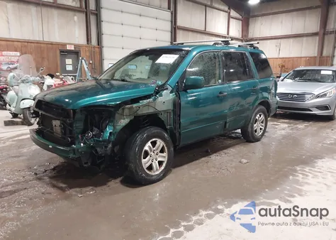 2003 Honda Pilot Ex from USA, damaged, VIN 2HKYF18403H517255